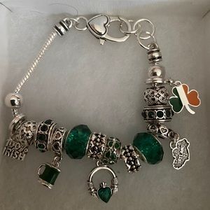 Irish charm bracelet